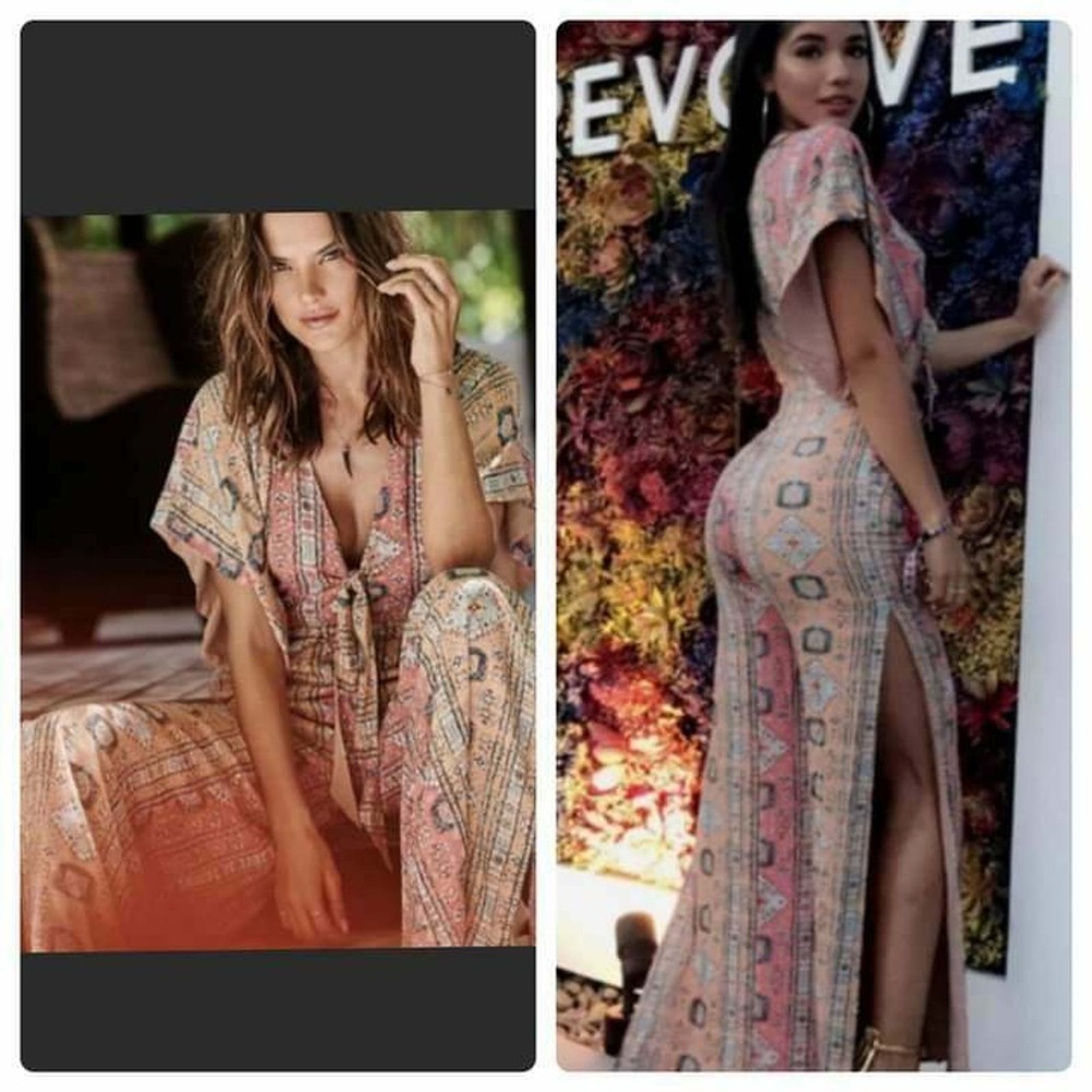Ale By Alessandra Julia Mosaic Print Jumpsuit Size Medium